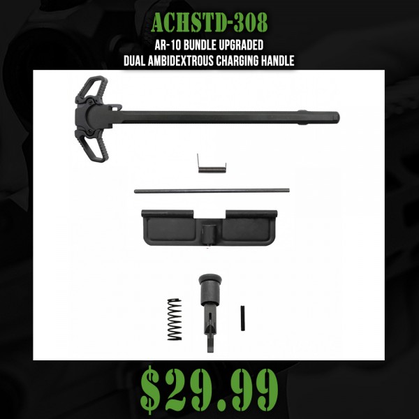 AR-10 Bundle Upgraded Dual Ambidextrous Charging Handle