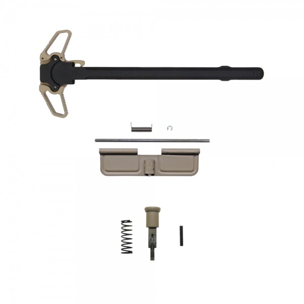 CERAKOTE FDE| Accent Bundle Upgraded Ambidextrous Charging Handle 