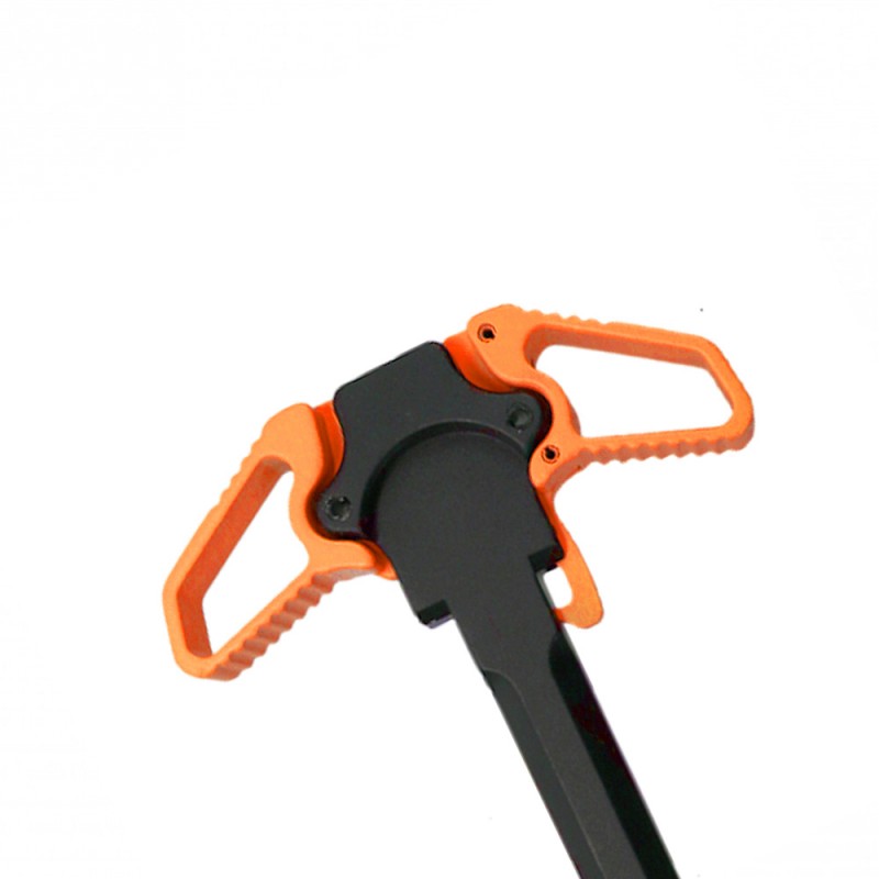 CERAKOTE HUNTER ORANGE| Accent Bundle Upgraded Ambidextrous Charging Handle