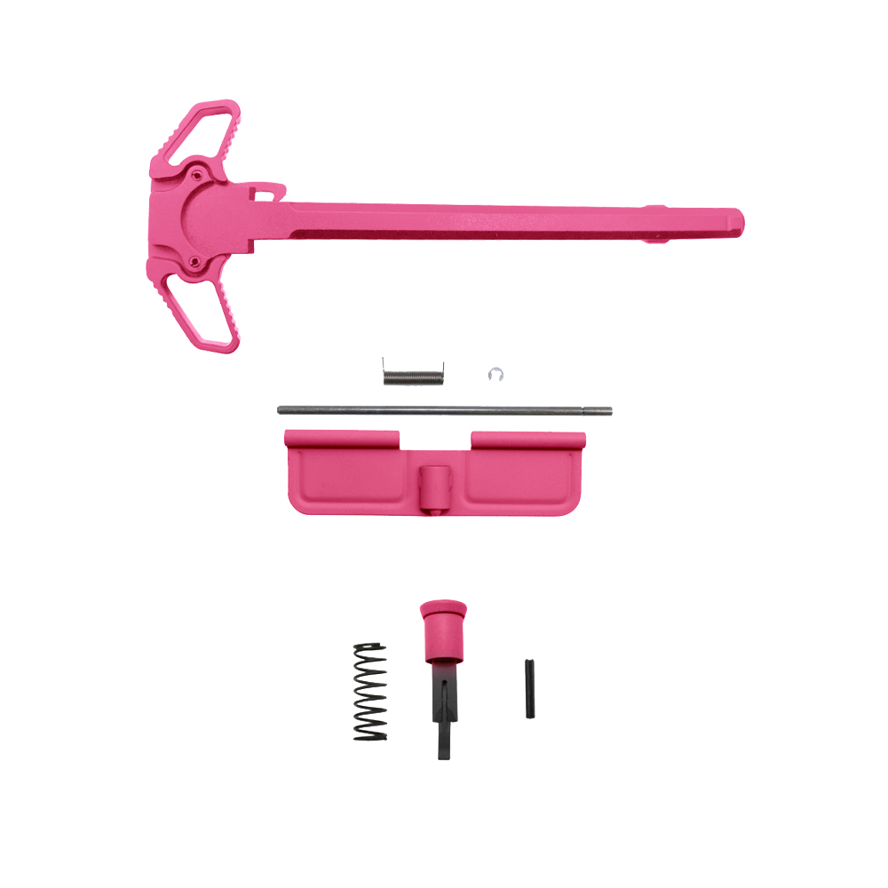 CERAKOTE PINK| Accent Bundle Upgraded Ambidextrous Charging Handle 