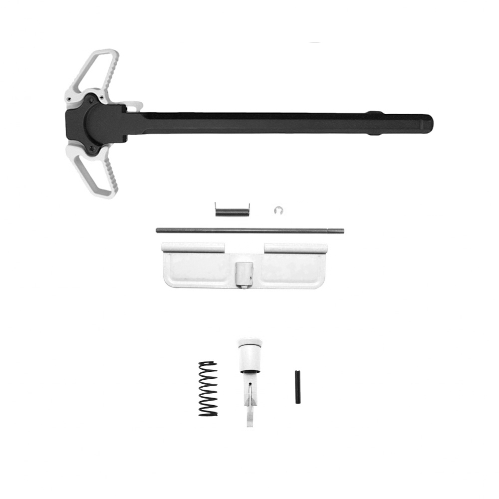 CERAKOTE BRIGHT WHITE| Accent Bundle Upgraded Ambidextrous Charging Handle