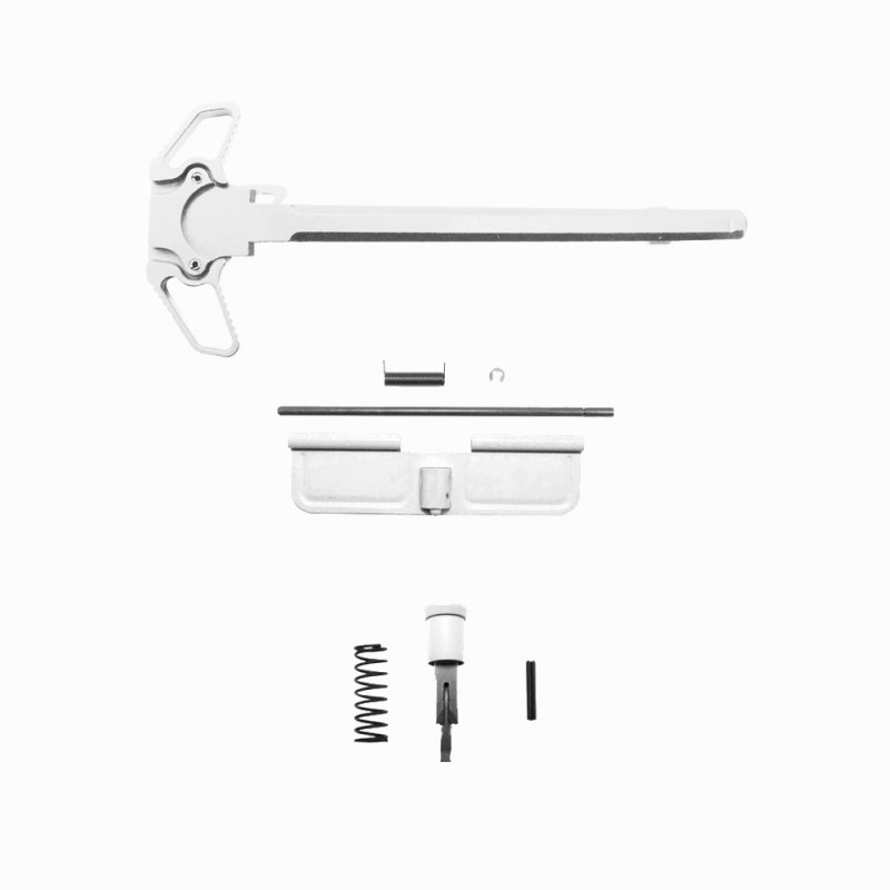 CERAKOTE BRIGHT WHITE| Accent Bundle Upgraded Ambidextrous Charging Handle