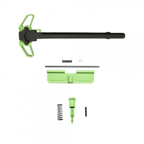 CERAKOTE ZOMBIE GREEN| Accent Bundle Upgraded Ambidextrous Charging Handle CERAKOTE ZOMBIE GREEN| Accent Bundle Upgraded Ambidextrous Charging Handle
