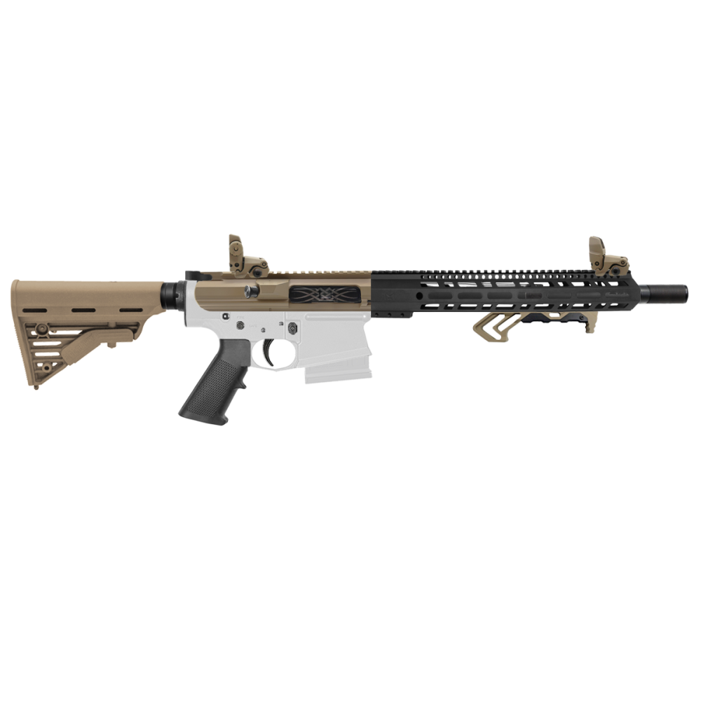 AR-10 / LR-308 16'' Barrel W/ 15" Key-Mod Handguard| ''GAIA'' Carbine Kit
