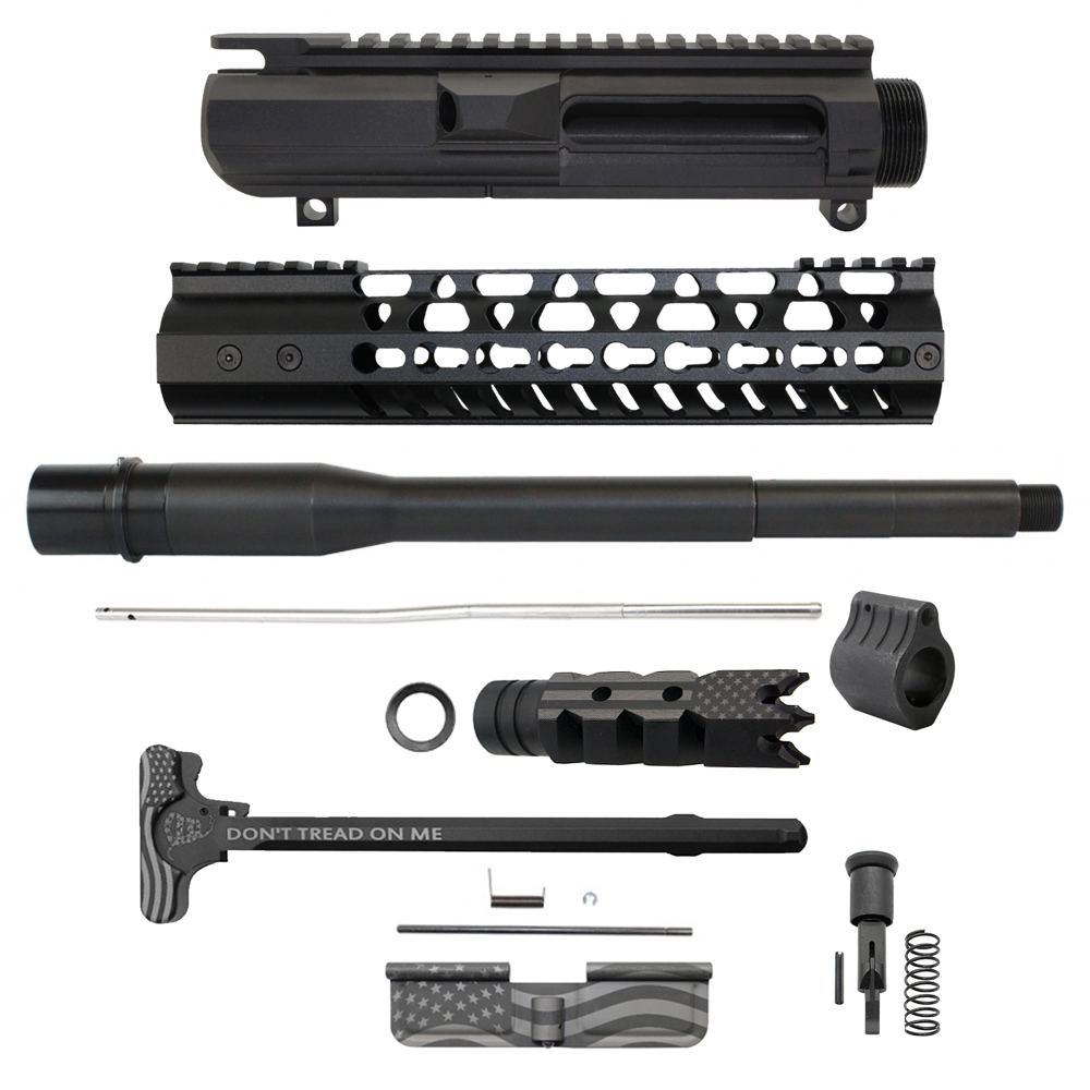 AR-10 / LR-308 13.5'' Barrel W/ 10" KEY-MOD Handguard | ''ORDINANCE'' Pistol Kit