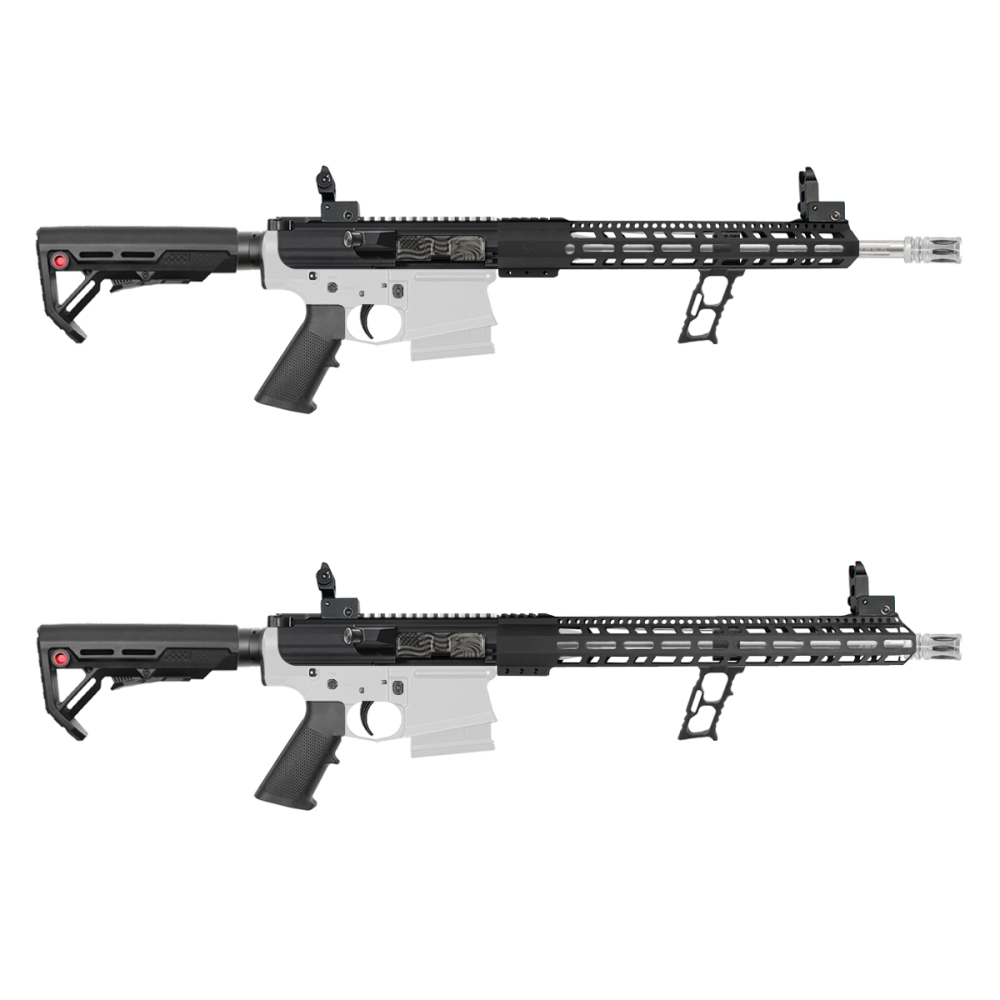 AR-10 / LR-308 18'' Barrel W/15" 18” M-Lok Handguard Option| ''QUETZAL'' Carbine Kit