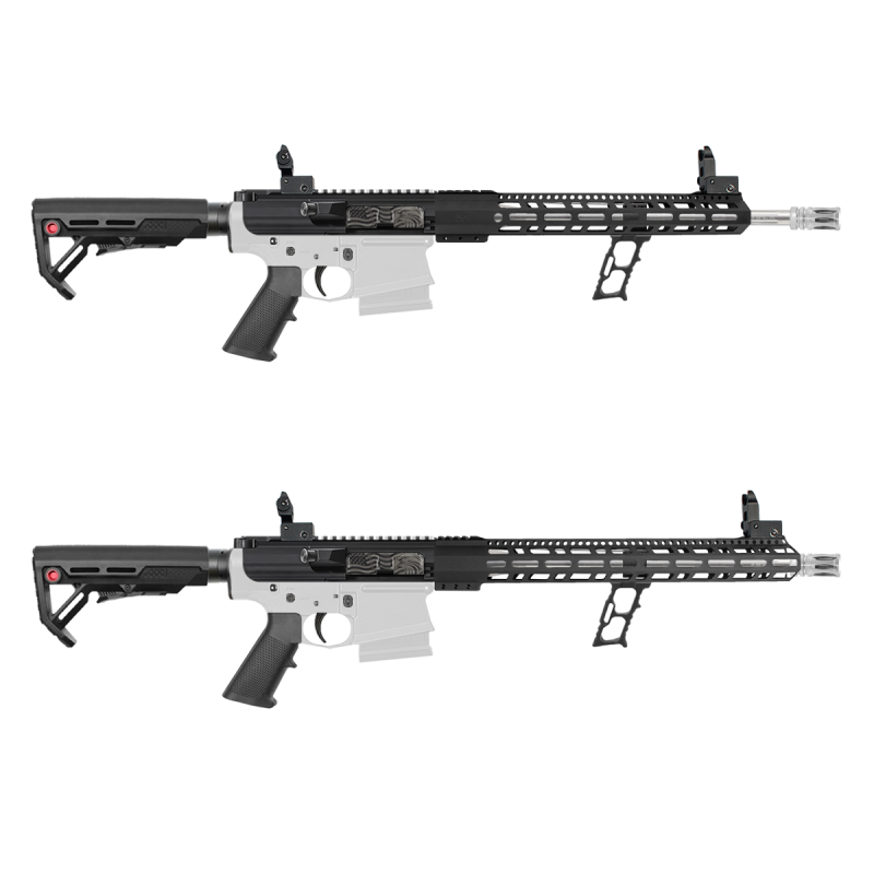 AR-10 / LR-308 18'' Barrel W/15" 18” M-Lok Handguard Option| ''QUETZAL'' Carbine Kit