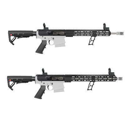 AR-10 / LR-308 18'' Barrel W/15" 18” M-Lok Handguard Option| ''QUETZAL'' Carbine Kit