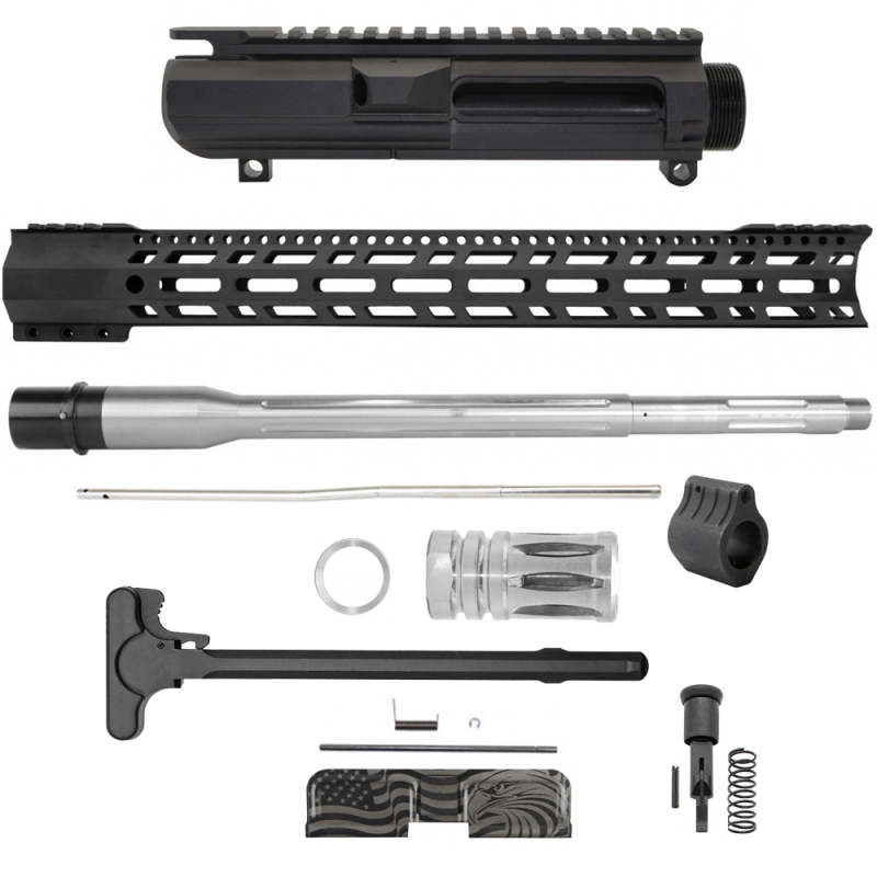 AR-10 / LR-308 18'' Barrel With 15" 18” M-Lok Handguard Option| ''QUETZAL'' Carbine Kit