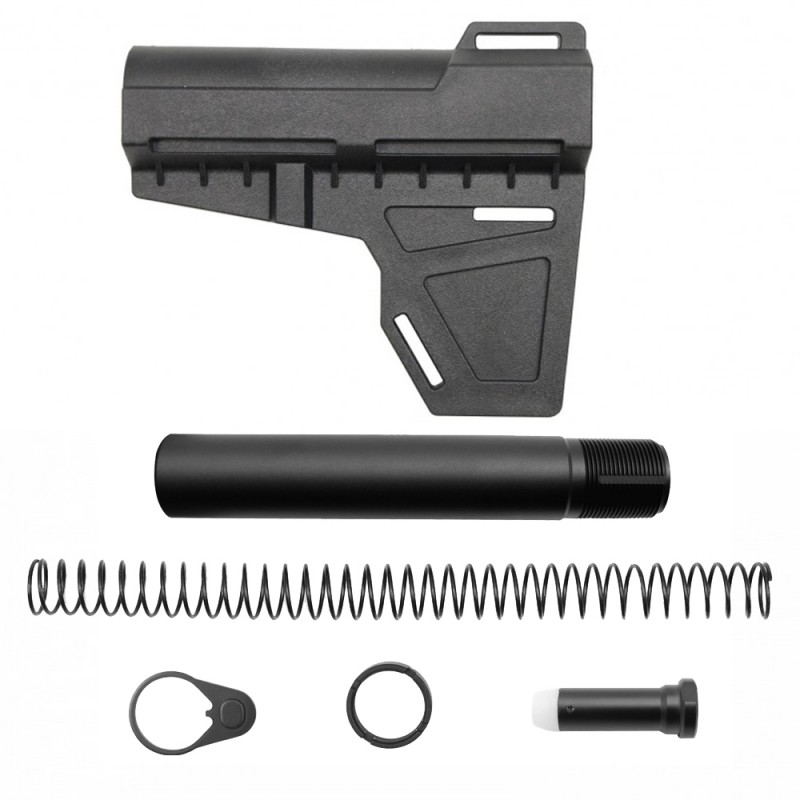 AR-10 / LR-308 13.5'' Barrel W/ 10" KEY-MOD Handguard | ''SALIENT'' Pistol Kit