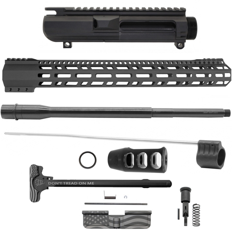 AR-10 / LR-308 20'' Barrel W/ 18" M-Lok Handguard| ''Warden''  Carbine Kit