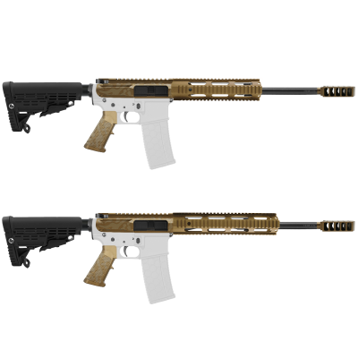 AR-15 .223/5.56 16" Barrel  W/ Handguard Size Option | ''BBR CAM-FAR'' Carbine Kit