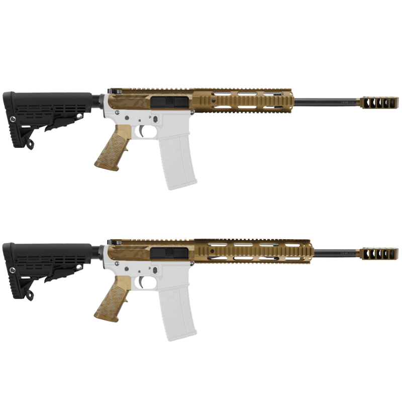 AR-15 .223/5.56 16" Barrel  W/ Handguard Size Option | ''BBR CAM-FAR'' Carbine Kit
