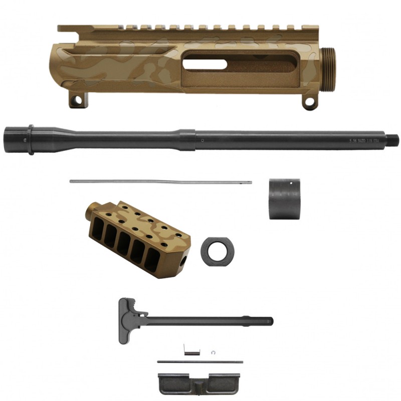 AR-15 .223/5.56 16" Barrel  W/ Handguard Size Option | ''BBR CAM-FAR'' Carbine Kit