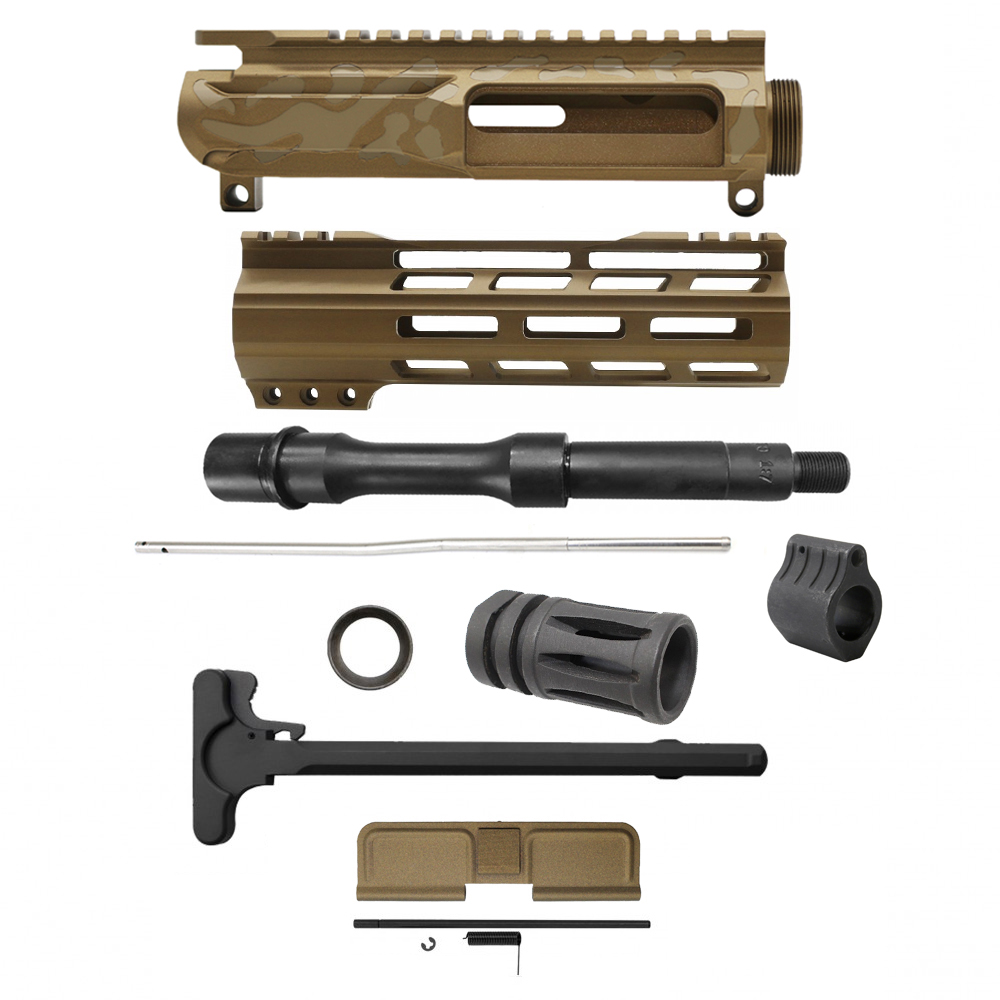 AR-15 .223/5.56 7" Barrel  W/ 7'' Handguard | ''BBR CAM-FMLTC7'' Pistol Kit