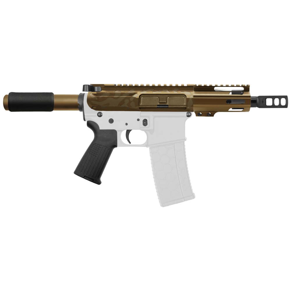 AR-15 .223/5.56 5" Barrel W/ 4'' Handguard | ''BBR CAM-FMLUS4 V4''  Pistol Kit AR-15 .223/5.56 5" Barrel W/ 4'' Handguard | ''BBR CAM-FMLUS4 V4''  Pistol Kit
