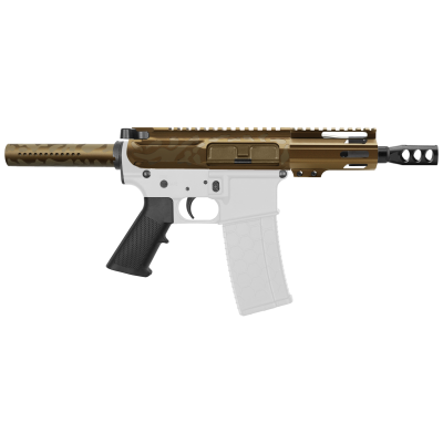 AR-15 .223/5.56 5" Barrel  W/ 4'' Handguard | ''BBR CAM-FMLUS4 V5'' Pistol Kit