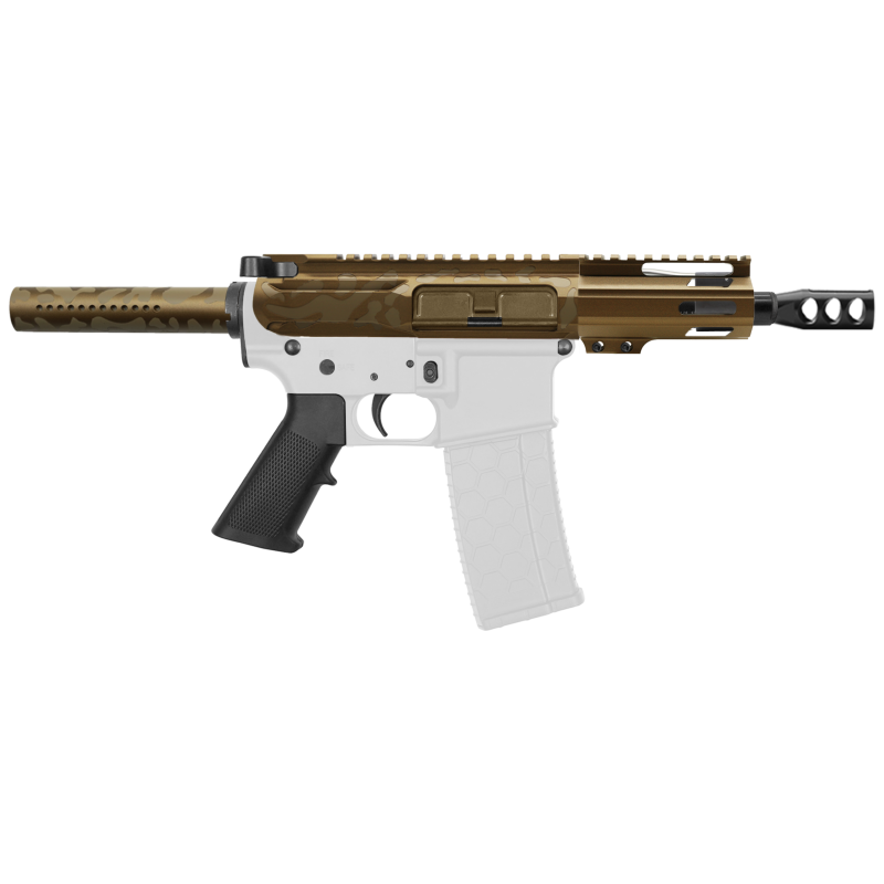 AR-15 .223/5.56 5" Barrel  W/ 4'' Handguard | ''BBR CAM-FMLUS4 V5'' Pistol Kit AR-15 .223/5.56 5" Barrel  W/ 4'' Handguard | ''BBR CAM-FMLUS4 V5'' Pistol Kit