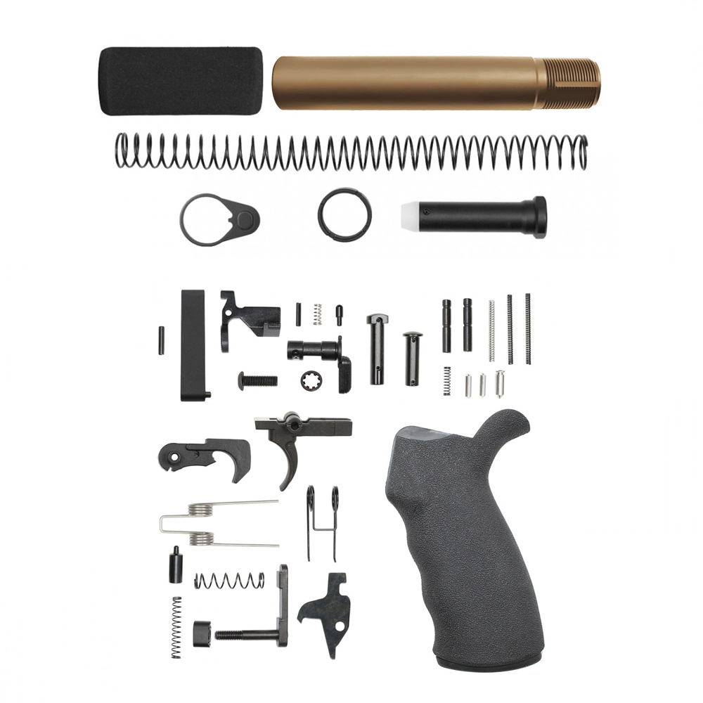 AR-15 .223/5.56 5" Barrel  W/ 4'' Handguard | ''BBR CAM-FMLUS4D'' Pistol Kit