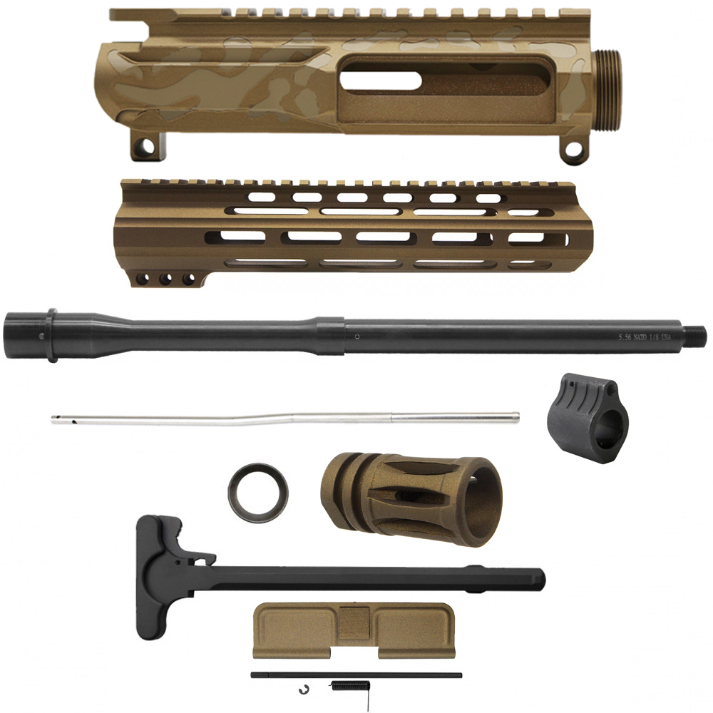 AR-15 .223/5.56 16" Barrel  W/ Handguard Size Option | ''BBR CAM-FMLUSD'' Carbine Kit