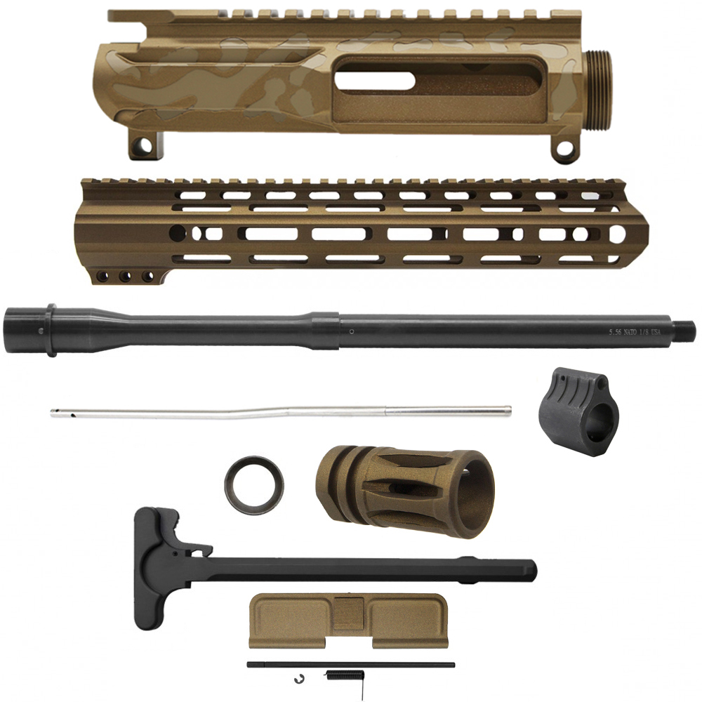 AR-15 .223/5.56 16" Barrel  W/ Handguard Size Option | ''BBR CAM-FMLUSD'' Carbine Kit