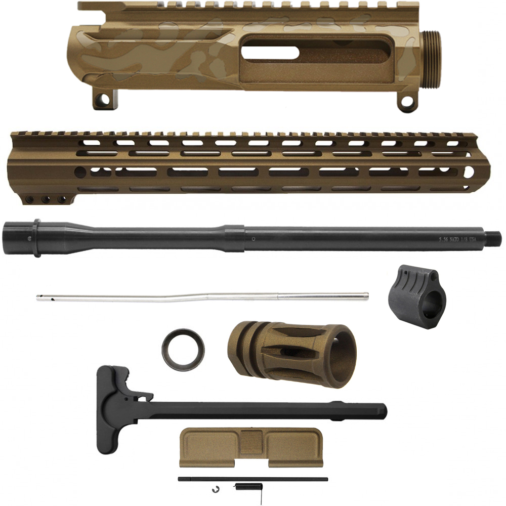 AR-15 .223/5.56 16" Barrel  W/ Handguard Size Option | ''BBR CAM-FMLUSD'' Carbine Kit