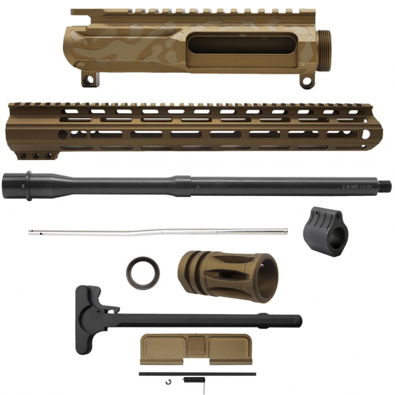 AR-15 .223/5.56 16" Barrel  W/ Handguard Size Option | ''BBR CAM-FMLUSD'' Carbine Kit