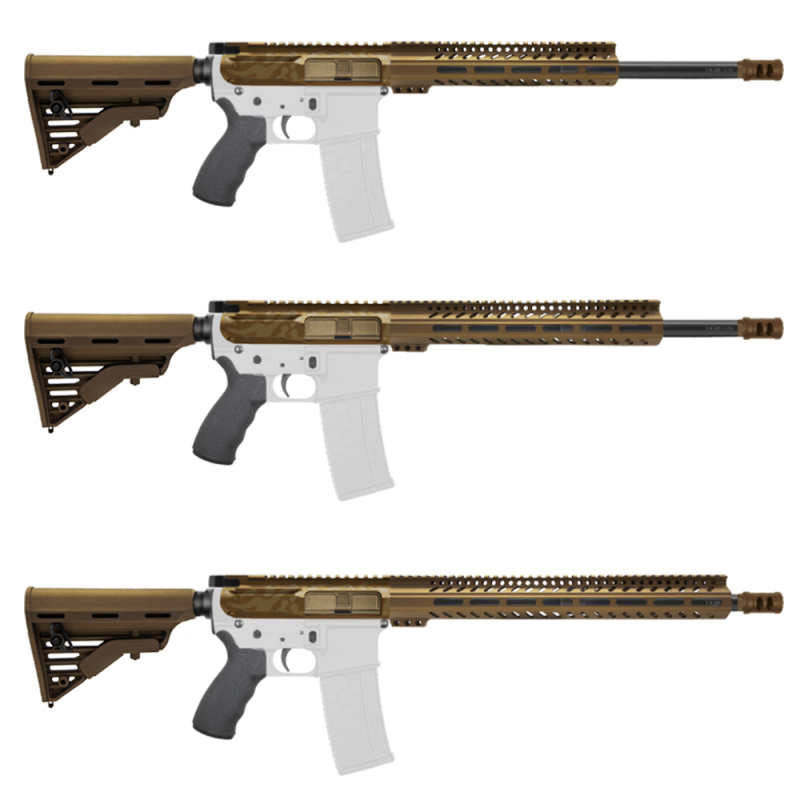 AR-15 .223/5.56 16" Barrel W/ Handguard Size Option | ''BBR CAM-FSSM'' Carbine Kit AR-15 .223/5.56 16" Barrel W/ Handguard Size Option | ''BBR CAM-FSSM'' Carbine Kit