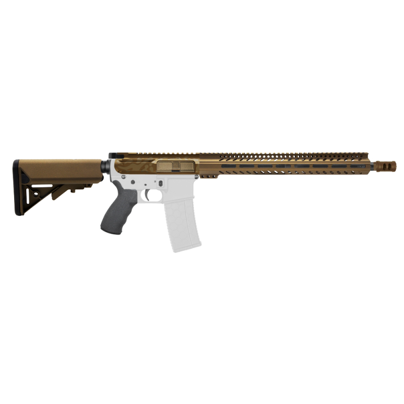 AR-15 .223/5.56 16" Barrel W/ Handguard Size Option | ''BBR CAM-FSSM'' Carbine Kit