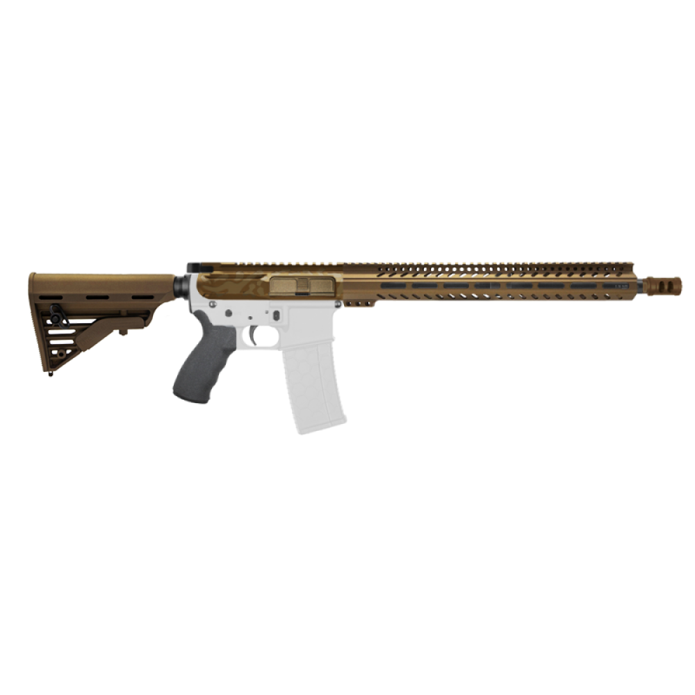AR-15 .223/5.56 16" Barrel W/ Handguard Size Option | ''BBR CAM-FSSM'' Carbine Kit AR-15 .223/5.56 16" Barrel W/ Handguard Size Option | ''BBR CAM-FSSM'' Carbine Kit