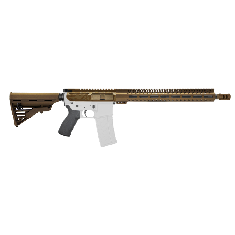 AR-15 .223/5.56 16" Barrel W/ Handguard Size Option | ''BBR CAM-FSSM'' Carbine Kit AR-15 .223/5.56 16" Barrel W/ Handguard Size Option | ''BBR CAM-FSSM'' Carbine Kit