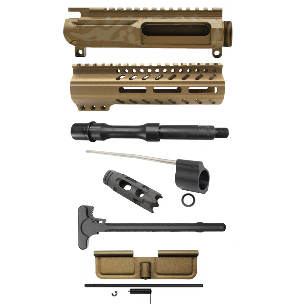 AR-15 .223/5.56 7" Barrel W/ 7'' Handguard | ''BBR CAM-FSSM07'' Pistol Kit