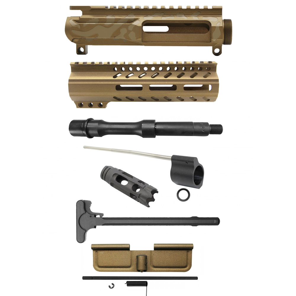 AR-15 .223/5.56 7" Barrel W/ 7'' Handguard | ''BBR CAM-FSSM07'' Pistol Kit