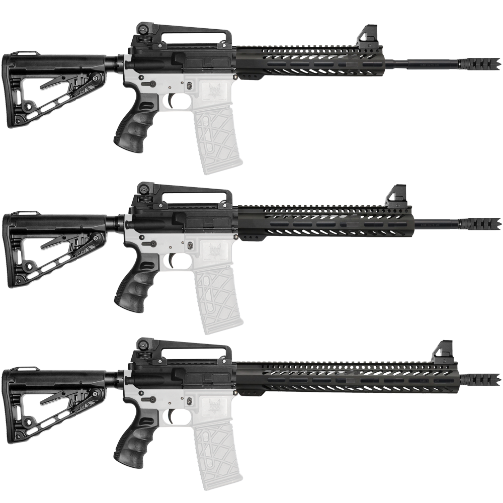 AR-15 .223/5.56 16" Barrel W/ 10'' 12'' 15" Handguard option | ''BLACK'' Carbine Kit