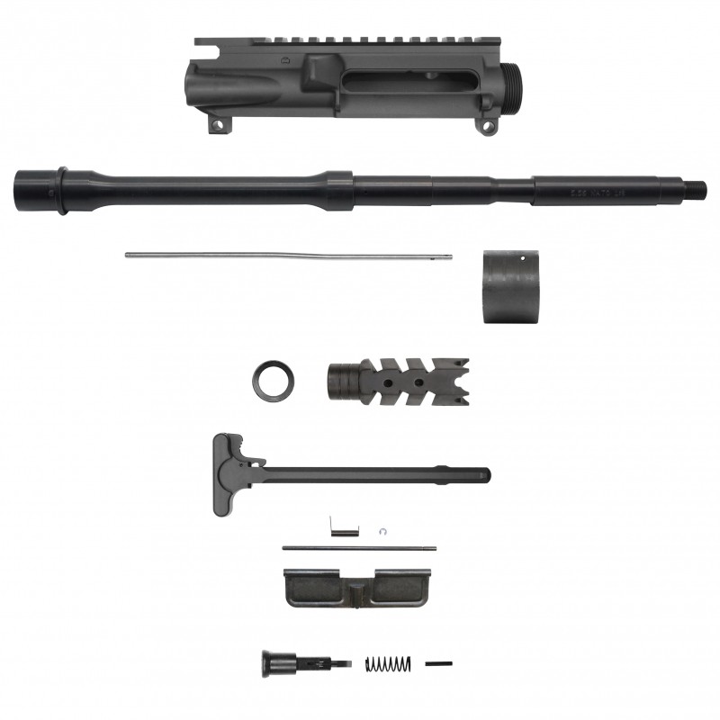 AR-15 .223/5.56 16" Barrel W/ 10'' 12'' 15" Handguard option | ''BLACK'' Carbine Kit