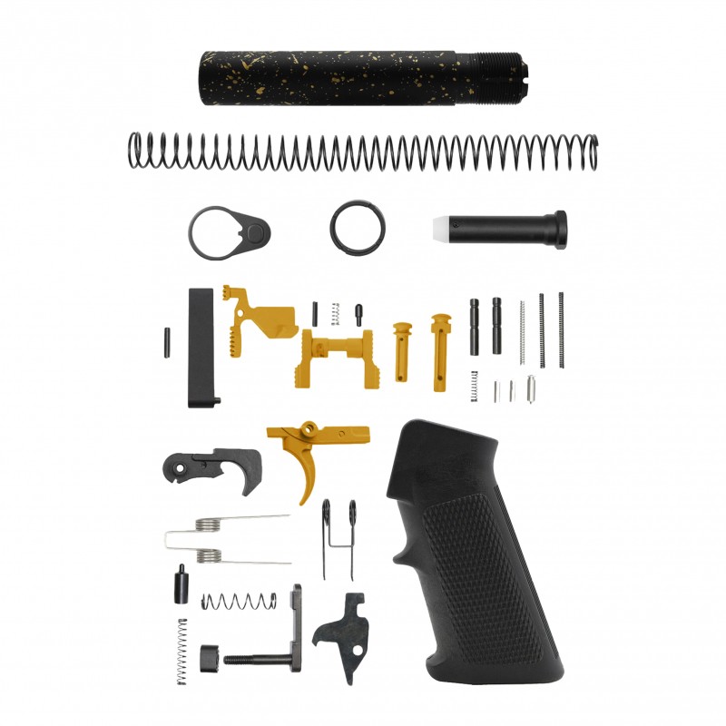 AR-15 .223/5.56 10.5" Barrel W/ 10'' Handguard | ''BLK-G-SPLATTER'' Pistol Kit AR-15 .223/5.56 10.5" Barrel W/ 10'' Handguard | ''BLK-G-SPLATTER'' Pistol Kit
