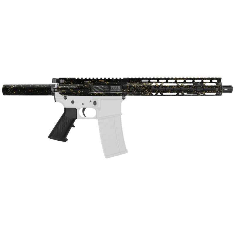 AR-15 .223/5.56 10.5" Barrel W/ 10'' Handguard | ''BLK-G-SPLATTER'' Pistol Kit AR-15 .223/5.56 10.5" Barrel W/ 10'' Handguard | ''BLK-G-SPLATTER'' Pistol Kit