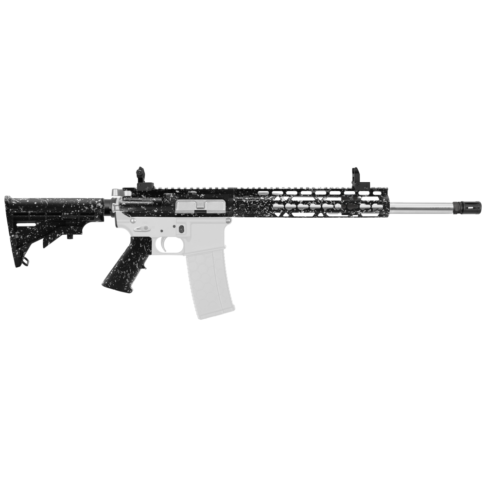 AR-15 .223/5.56 16" Barrel W/ 10'' Handguard | ''BLK-S-SPLATTER'' Carbine Kit AR-15 .223/5.56 16" Barrel W/ 10'' Handguard | ''BLK-S-SPLATTER'' Carbine Kit