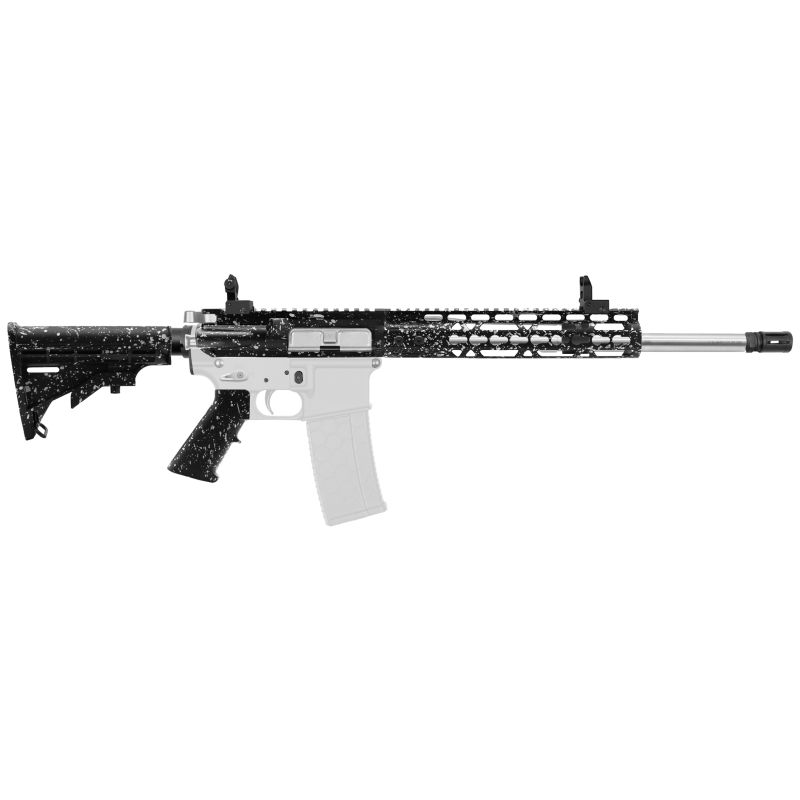 AR-15 .223/5.56 16" Barrel W/ 10'' Handguard | ''BLK-S-SPLATTER'' Carbine Kit AR-15 .223/5.56 16" Barrel W/ 10'' Handguard | ''BLK-S-SPLATTER'' Carbine Kit
