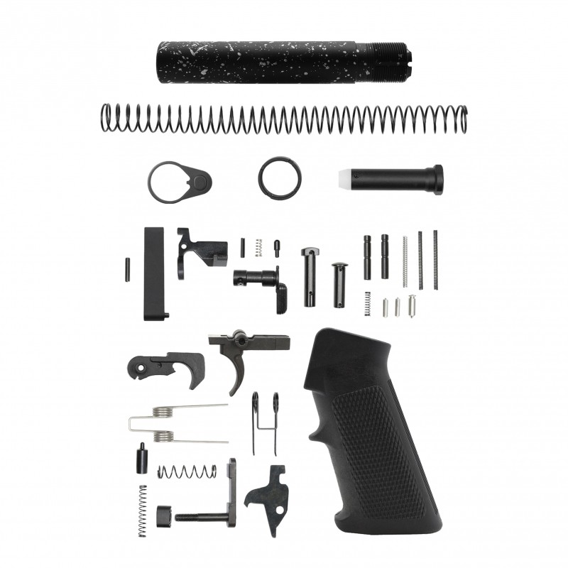 AR-15 .223/5.56 10.5" Barrel W/ 10'' Handguard | ''BLK-S-SPLATTER'' Pistol Kit AR-15 .223/5.56 10.5" Barrel W/ 10'' Handguard | ''BLK-S-SPLATTER'' Pistol Kit