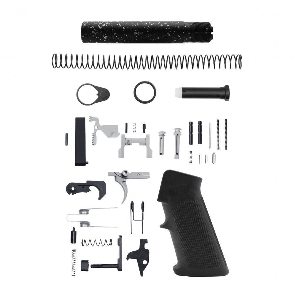 AR-15 .223/5.56 10.5" Barrel W/ 10'' Handguard | ''BLK-S-SPLATTER'' Pistol Kit AR-15 .223/5.56 10.5" Barrel W/ 10'' Handguard | ''BLK-S-SPLATTER'' Pistol Kit