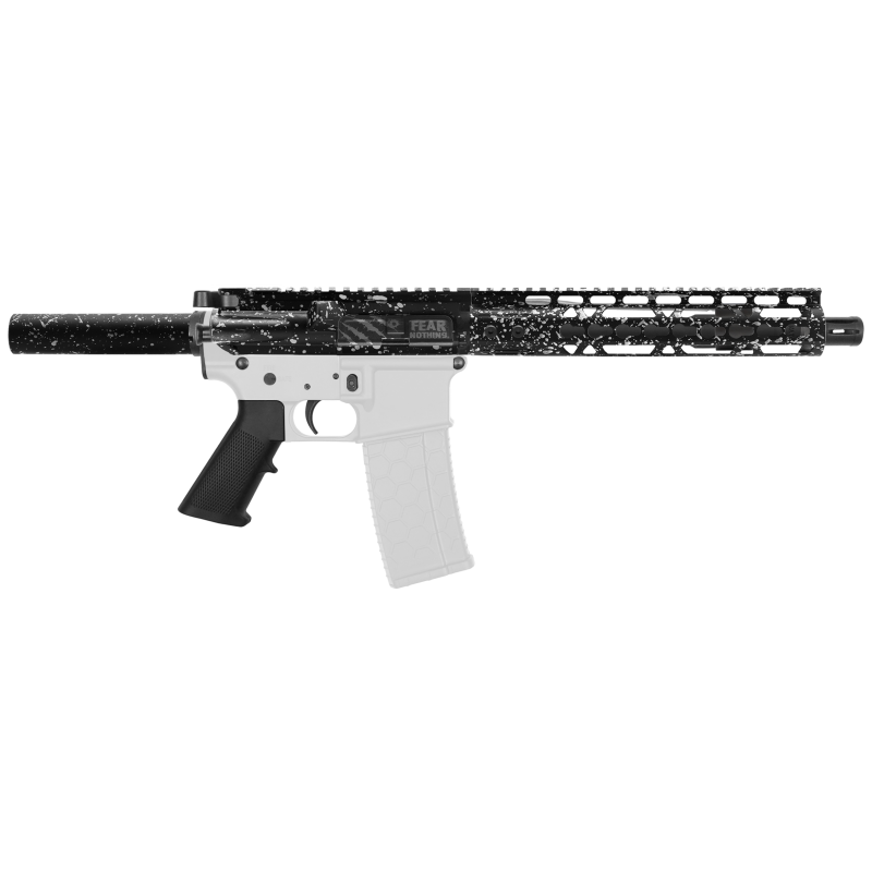AR-15 .223/5.56 10.5" Barrel W/ 10'' Handguard | ''BLK-S-SPLATTER'' Pistol Kit AR-15 .223/5.56 10.5" Barrel W/ 10'' Handguard | ''BLK-S-SPLATTER'' Pistol Kit