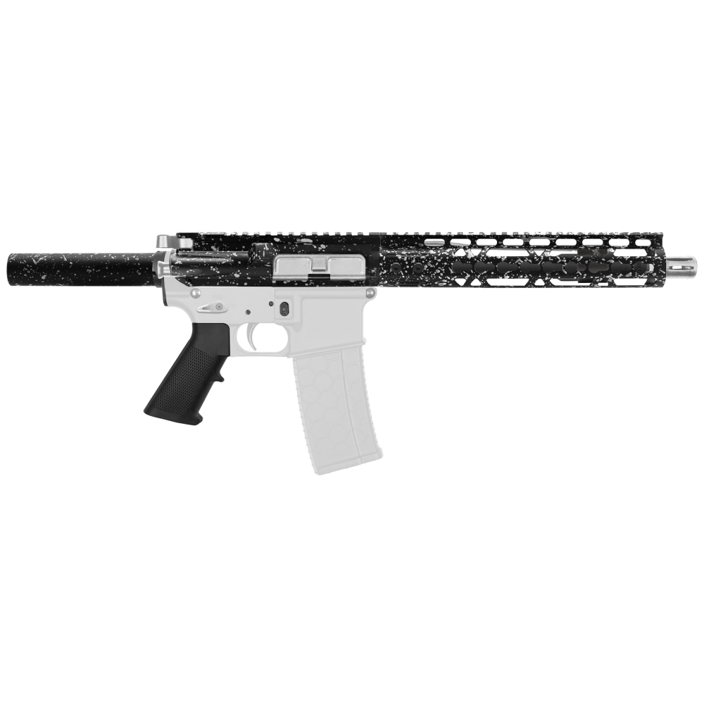 AR-15 .223/5.56 10.5" Barrel W/ 10'' Handguard | ''BLK-S-SPLATTER'' Pistol Kit AR-15 .223/5.56 10.5" Barrel W/ 10'' Handguard | ''BLK-S-SPLATTER'' Pistol Kit