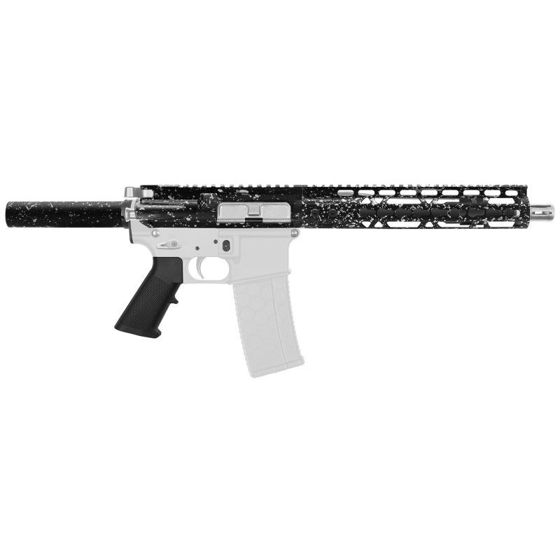 AR-15 .223/5.56 10.5" Barrel W/ 10'' Handguard | ''BLK-S-SPLATTER'' Pistol Kit AR-15 .223/5.56 10.5" Barrel W/ 10'' Handguard | ''BLK-S-SPLATTER'' Pistol Kit