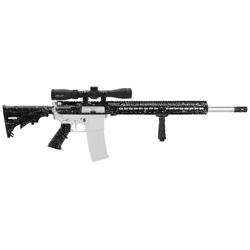 AR-15 .223 Wylde 18" Barrel W/ 16'' Handguard | ''BLK-S-SPLATTER-V2'' Carbine Kit