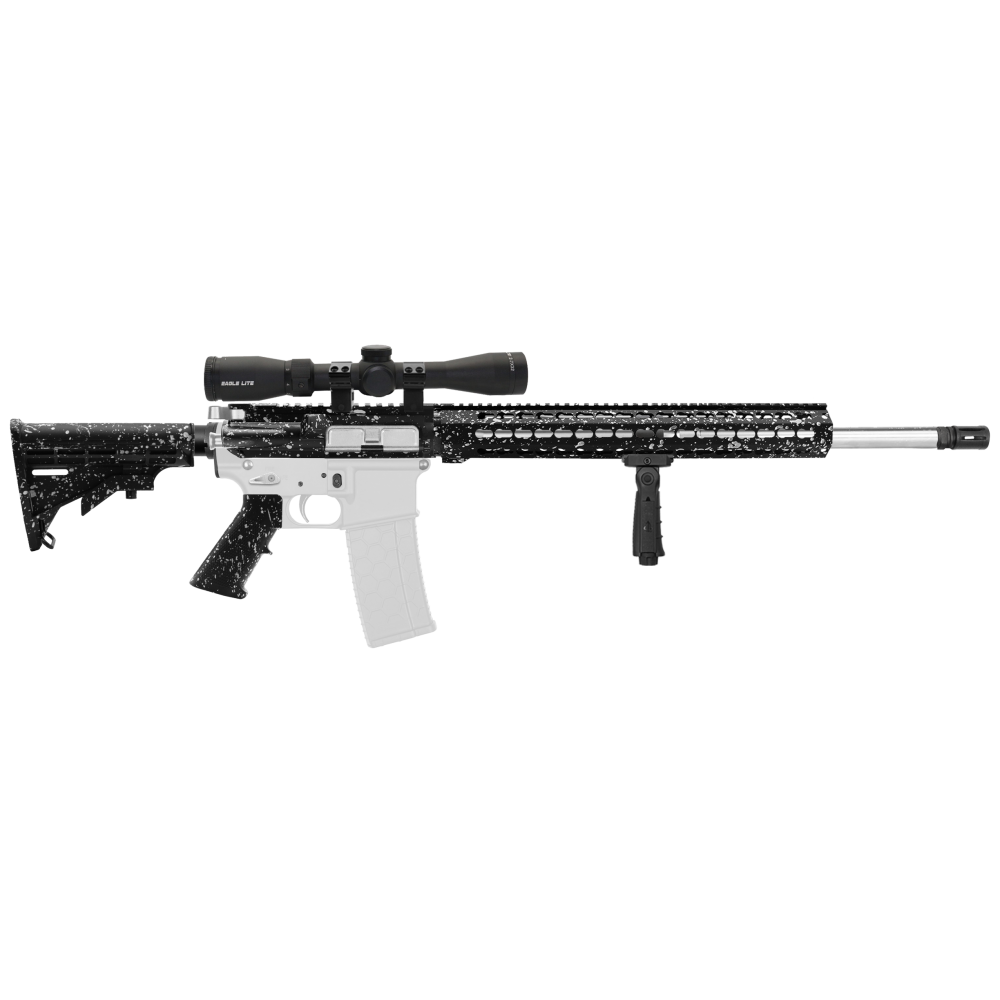 AR-15 .223 Wylde 18" Barrel W/ 16'' Handguard | ''BLK-S-SPLATTER-V2'' Carbine Kit AR-15 .223 Wylde 18" Barrel W/ 16'' Handguard | ''BLK-S-SPLATTER-V2'' Carbine Kit