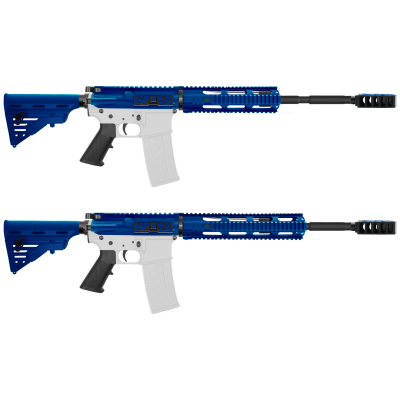 AR-15 .223/5.56 16" BARREL W/ HANDGUARD SIZE OPTION | ''BLU CAM-FAR'' CARBINE KIT