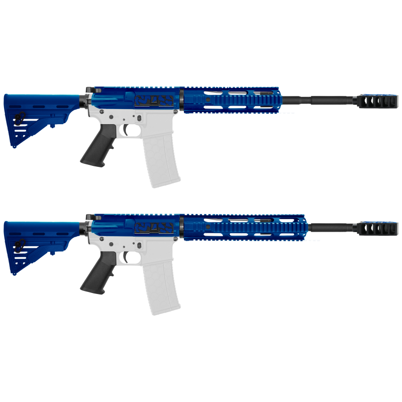 AR-15 .223/5.56 16" BARREL W/ HANDGUARD SIZE OPTION | ''BLU CAM-FAR'' CARBINE KIT AR-15 .223/5.56 16" BARREL W/ HANDGUARD SIZE OPTION | ''BLU CAM-FAR'' CARBINE KIT