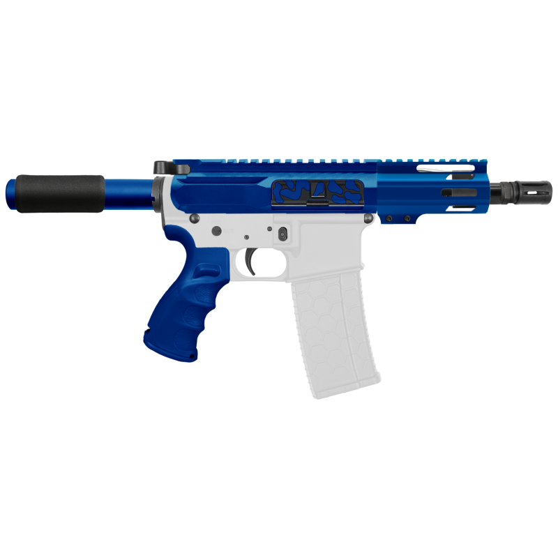 AR-15 .223/5.56 5" BARREL W/ 4'' HANDGUARD | ''BLU CAM-FMLUS4 V2'' PISTOL KIT