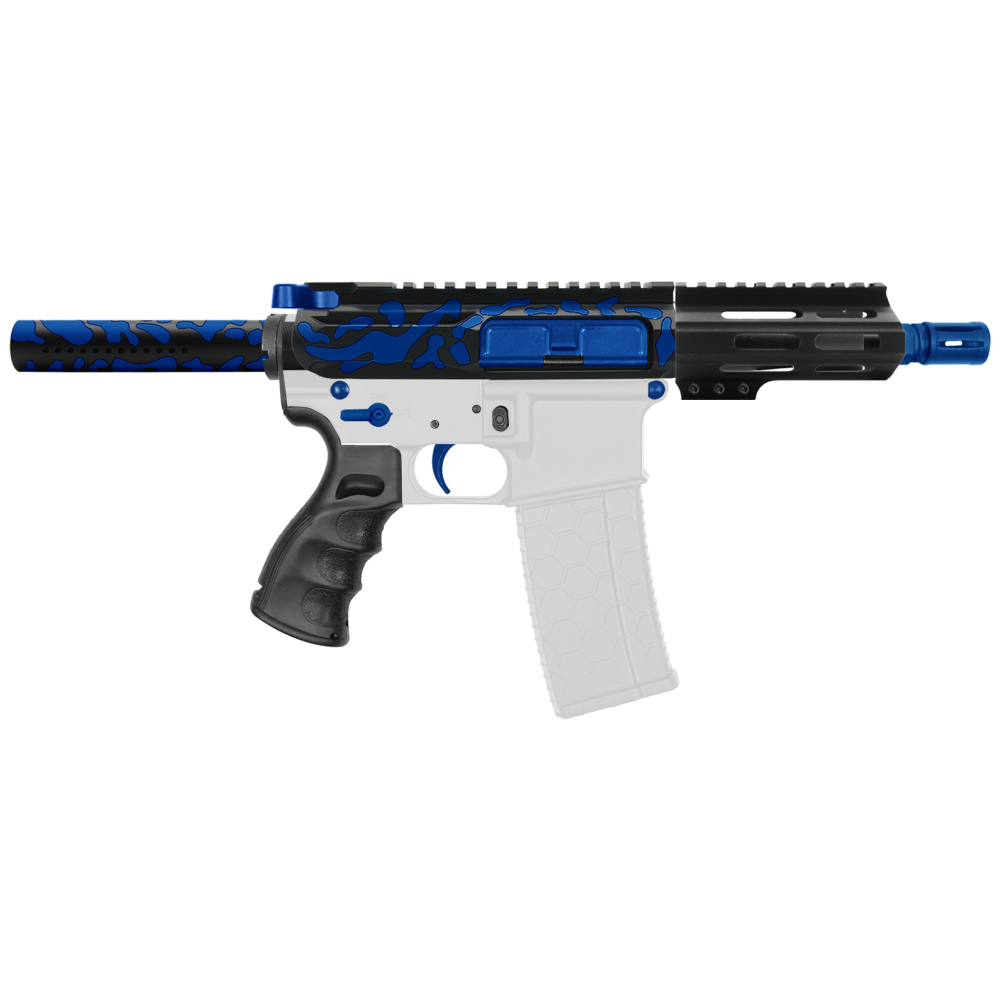 AR-15 .223/5.56 5" BARREL W/ 4.5'' HANDGUARD | ''BLU CAM-FMLUS4D'' PISTOL KIT